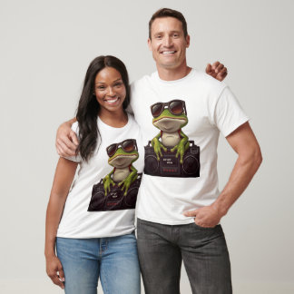 Camiseta Rana Hip-Hop con Swagger Retro