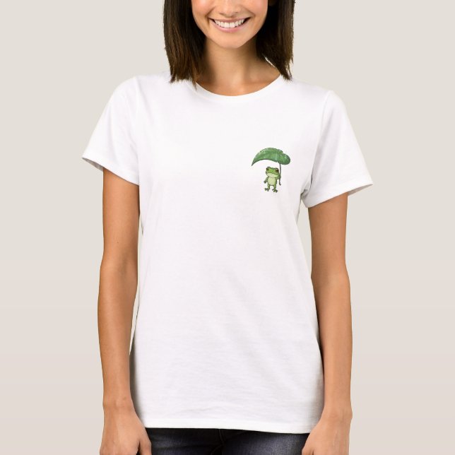 Camiseta Rana Hoja Lluviosa (Anverso)