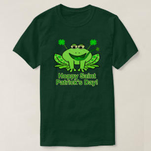 Camiseta Rana irlandesa linda del día de San Patricio