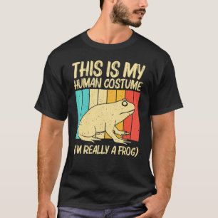 Camiseta Rana Linda Para Hombres Mujeres Cazador De Sapos M
