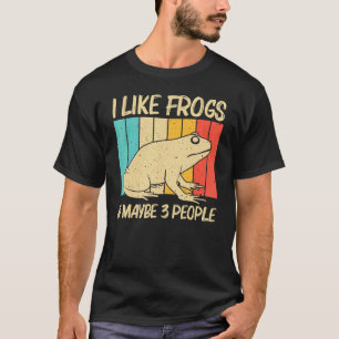 Camiseta Rana Linda Para Hombres Mujeres Cazador De Sapos M
