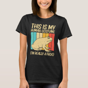 Camiseta Rana Linda Para Hombres Mujeres Cazador De Sapos M