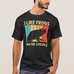 Camiseta Rana Linda Para Hombres Mujeres Rana Sapo Animal R