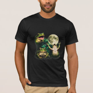 Camiseta Rana Lunar Mística Surrealista Vintage