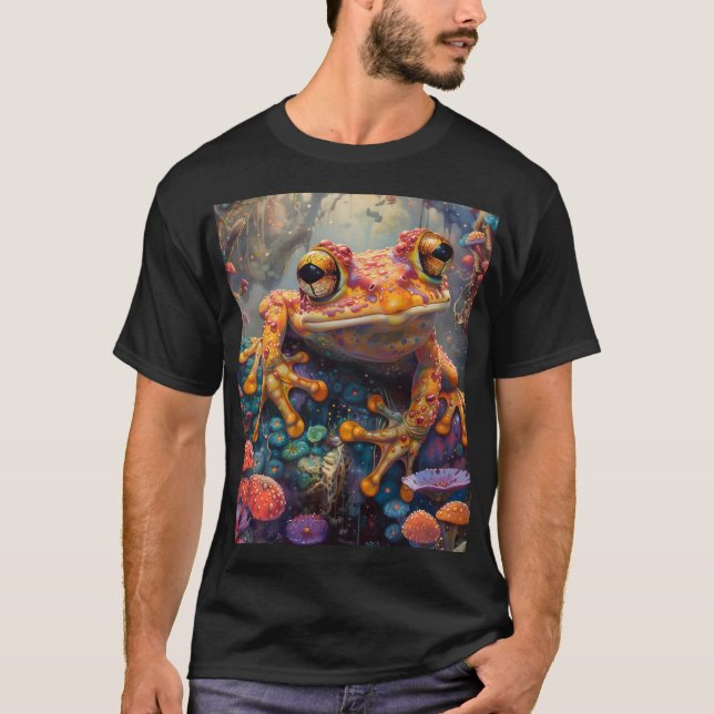 Camiseta Rana mágica de cuento de hadas (Anverso)