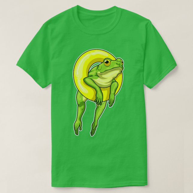 Camiseta Rana Natación (Diseño del anverso)