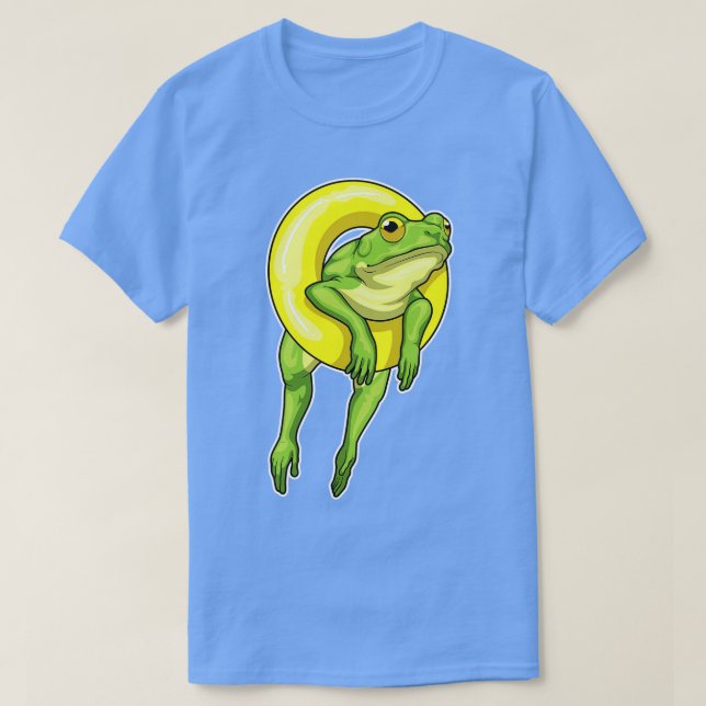 Camiseta Rana Natación (Diseño del anverso)