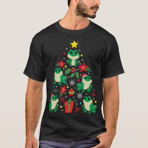 Camiseta Rana Navidad Ornament Tree Funny Xmas Gift