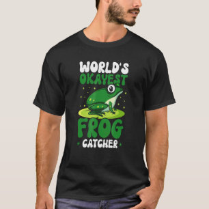 Camiseta Rana Niños Mundos Mejor Cazador de Ranas