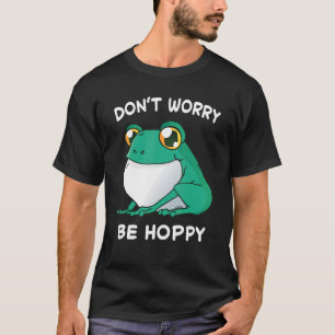 Camiseta Rana No te preocupes ser adormilado sapo atrapando
