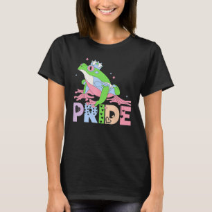 Camiseta Rana Orgullo de arcoiris Lover LGBTQIA Hombres Muj