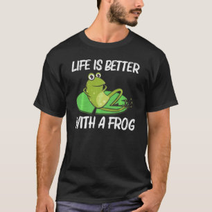 Camiseta Rana Para Hombres Las Mujeres Cute Tadpole