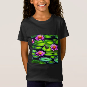 Camiseta Rana pequeña en Lily Pad