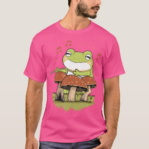 Camiseta Rana Personalizado Cuta Jugando En El Musambre De
