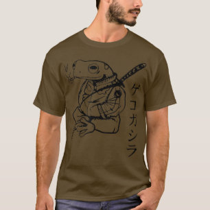 Camiseta Rana personalizado Ninja Samurai Japón espada luch