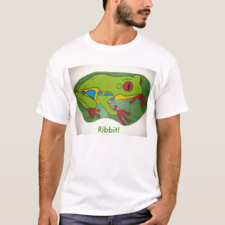 Camiseta ¡Rana pintada, Ribbit!