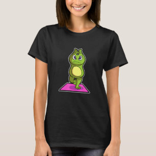 Camiseta Rana Rana Posturas de Yoga Deportes Gimnasia Ohm L
