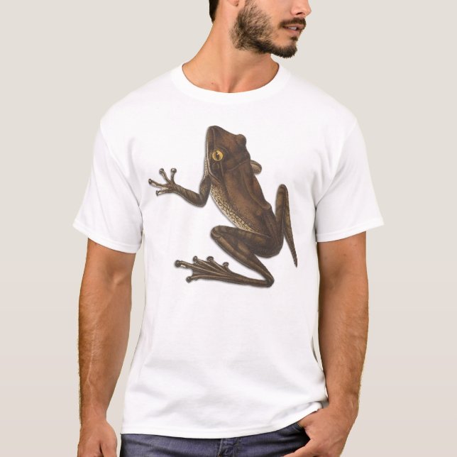 Camiseta Rana Reptile de Arte Natural Silvestre (Anverso)