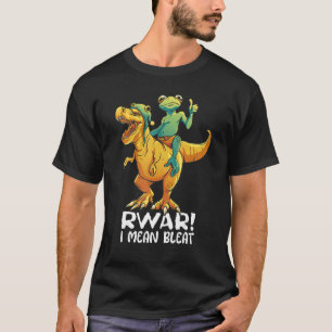 Camiseta Rana Riding Rex Rawr Bleat Nacimiento Niño Chica