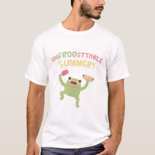 Camiseta Rana Saltarina Divertida Rana Inolvidable Verano C