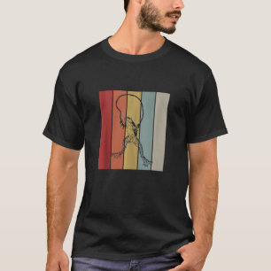 Camiseta Rana Salto Rope Retro Anfibio Silhouett