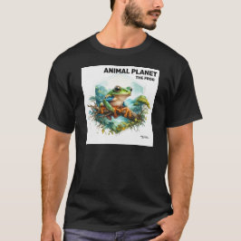 Camiseta Rana salvaje en la naturaleza impresa - Arte anima