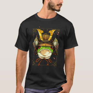 Camiseta Rana Samurai Herping guerrero japonés Bushido Japo
