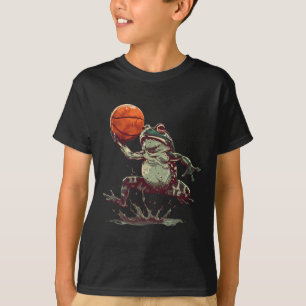 Camiseta Rana Sapo Acuarela Sketll Arte Animal en Aro