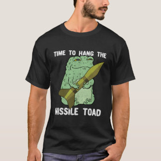 Camiseta Rana Sapo de Muérdago Festivo Deteriorado