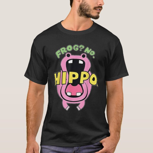 Camiseta Rana Sin Hippo Gracioso Perro De Rana Loco (Anverso)