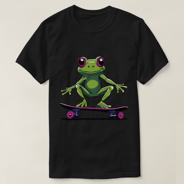 Camiseta Rana Skateboarding (2) (Diseño del anverso)