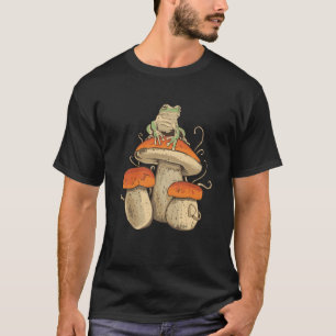 Camiseta Rana sobre hongos