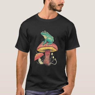 Camiseta Rana sobre la naturaleza del hongo