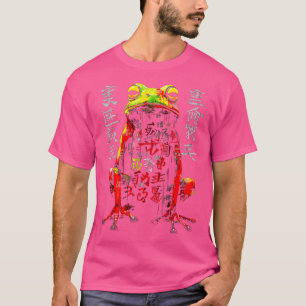 Camiseta Rana Texto Resumen Arte Animal Dibujar Rana