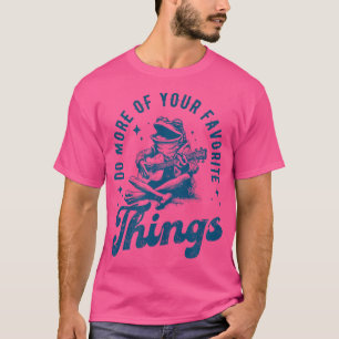 Camiseta Rana tocando guitarra cantandoHaz más de tus cosas