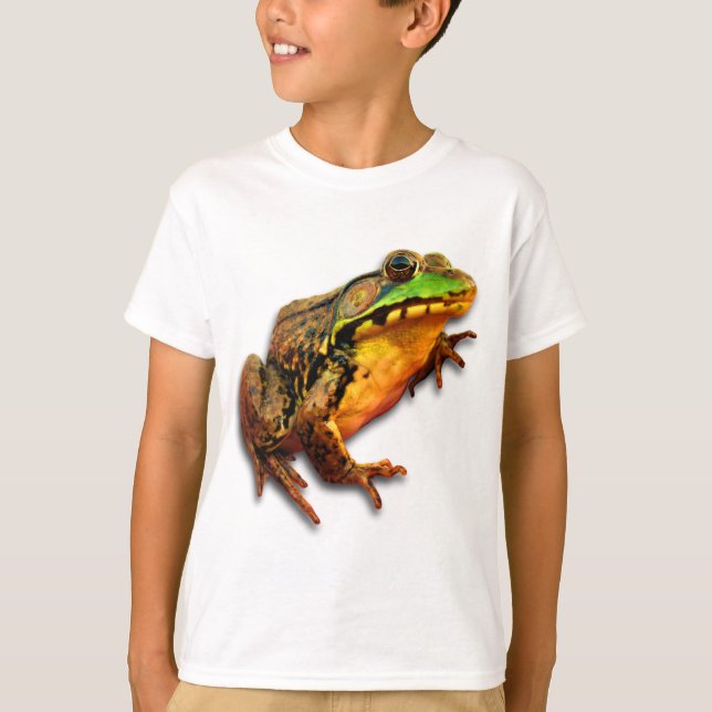 Camiseta Rana toro grande con actitud (Anverso)