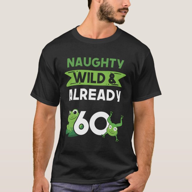 Camiseta Rana traviesa ya de 60 (Anverso)