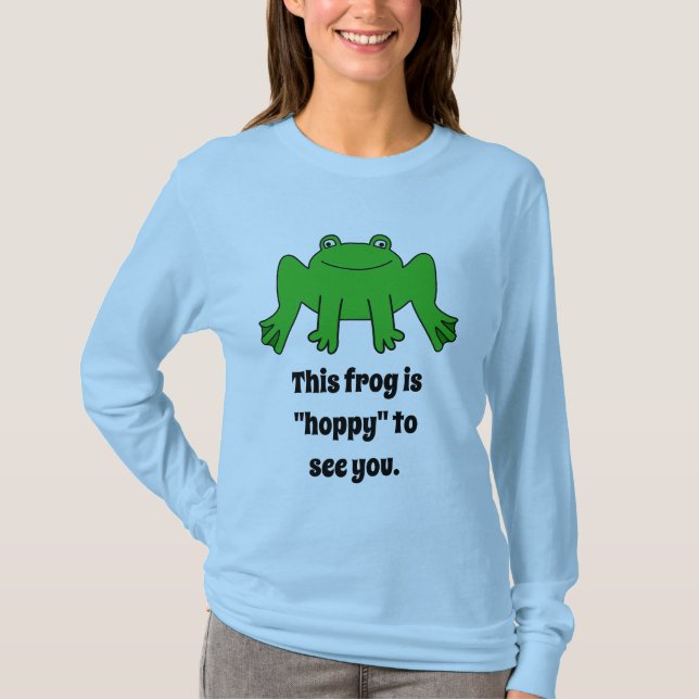 Camiseta Rana, verde (Anverso)