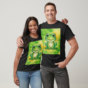 Camiseta Rana verde linda