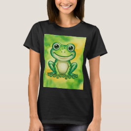 Camiseta Rana verde linda