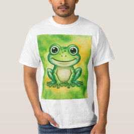 Camiseta Rana verde linda