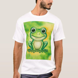 Camiseta Rana verde linda