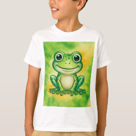Camiseta Rana verde linda