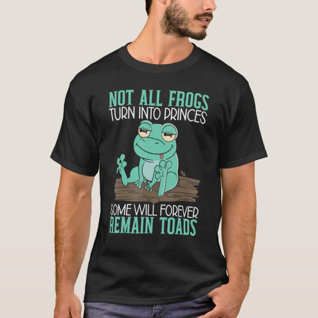 Camiseta Rana vertebrada anfibia de Tadpole animal (Anverso)