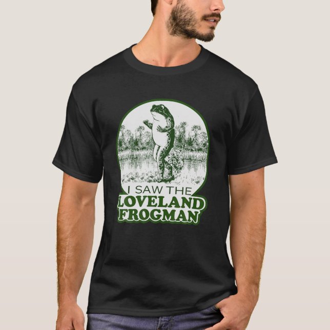 Camiseta Rana Vi El Hombre De La Carrera De Loveland (Anverso)