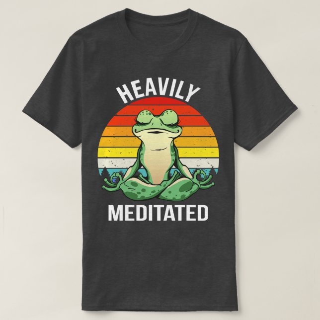 Camiseta Rana VI muy meditada (Diseño del anverso)
