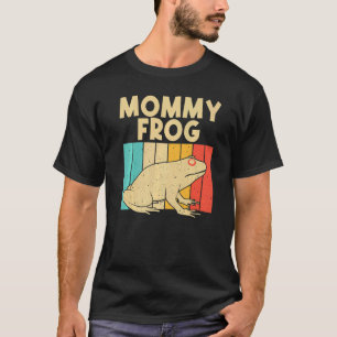 Camiseta Rana Vintage Para Mamá Abuela Rana Lindo Sapo