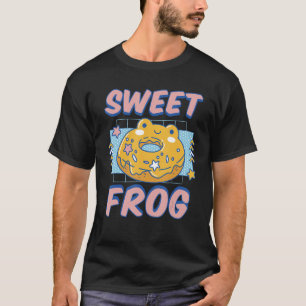 Camiseta Rana violenta y dulce de rana y rata dulce