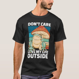 Camiseta Rana y champiñón no se preocupan por amar mi vida 