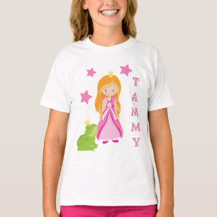 Camiseta Rana Y Estrellas Princesa Personalizadas